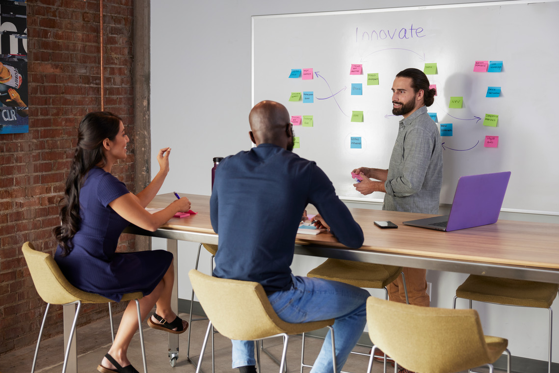 image of men meeting in a conference room