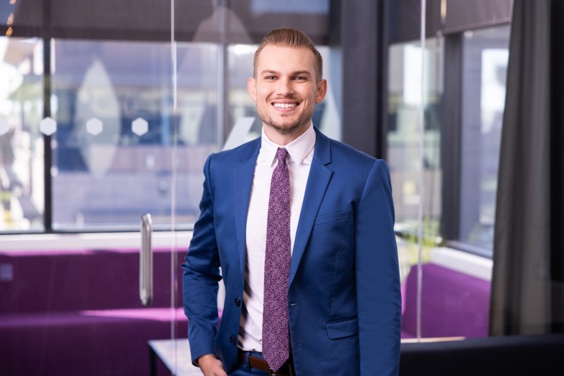 image of businessman smiling