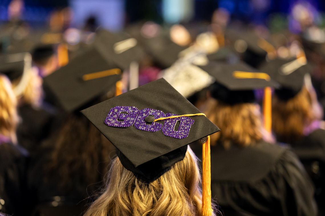 image of gcu graduates in caps and gowns